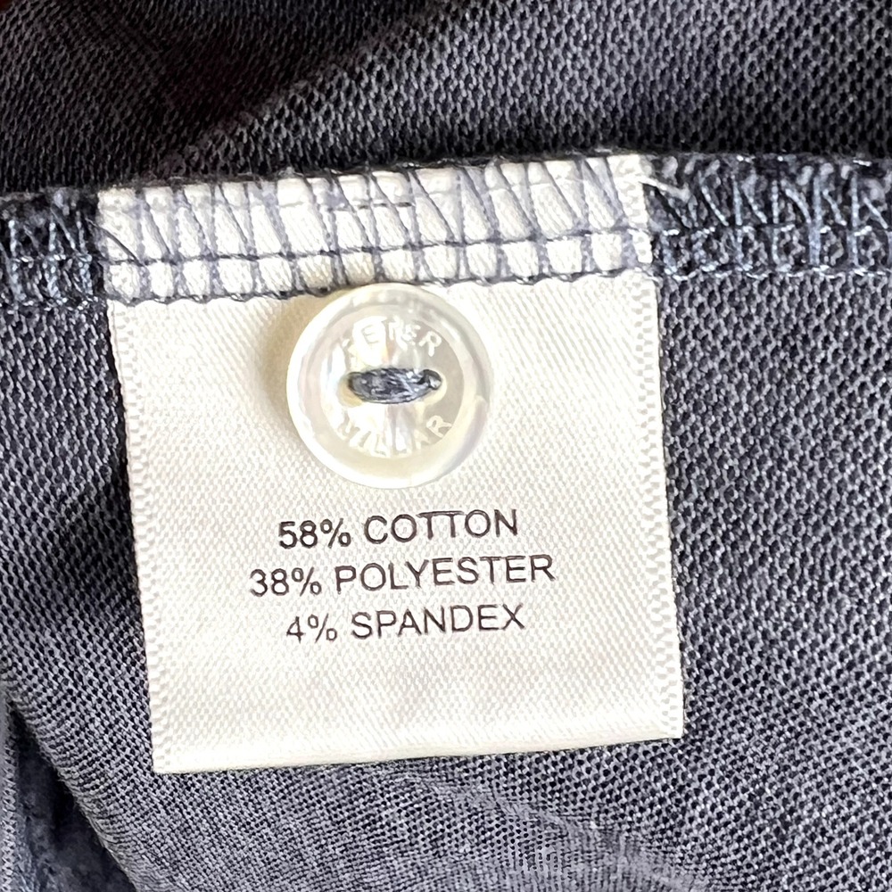 Peter Millar Polo Shirt Mens Large Grey Blue Jersey Performance Crown Crafted - Picture 9 of 11